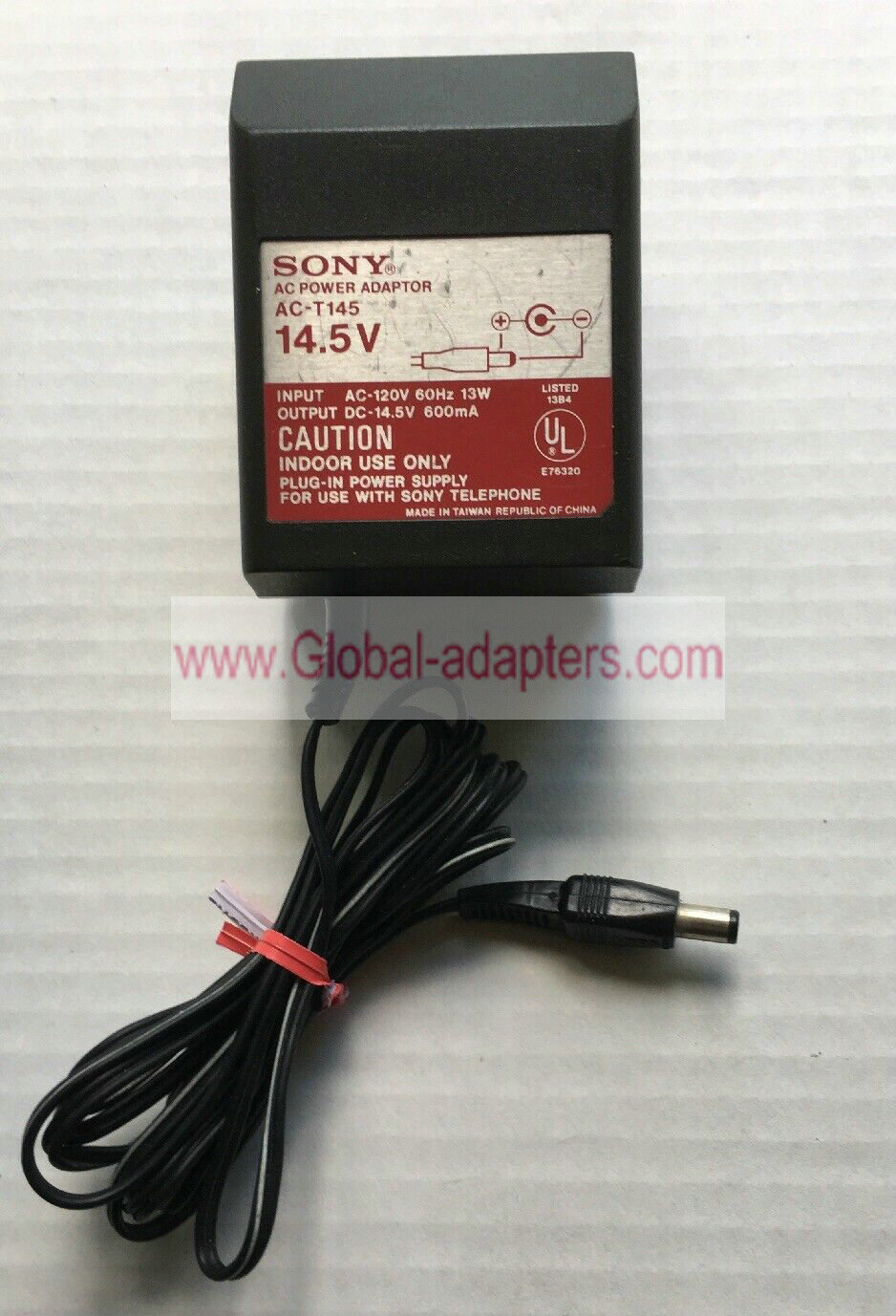 New SONY AC-T145 AC POWER ADAPTOR/POWER SUPPLY 14.5V 600mA New SONY AC-T145 AC POWER ADAPTOR/POWER SUPPLY 14.5V 600mA